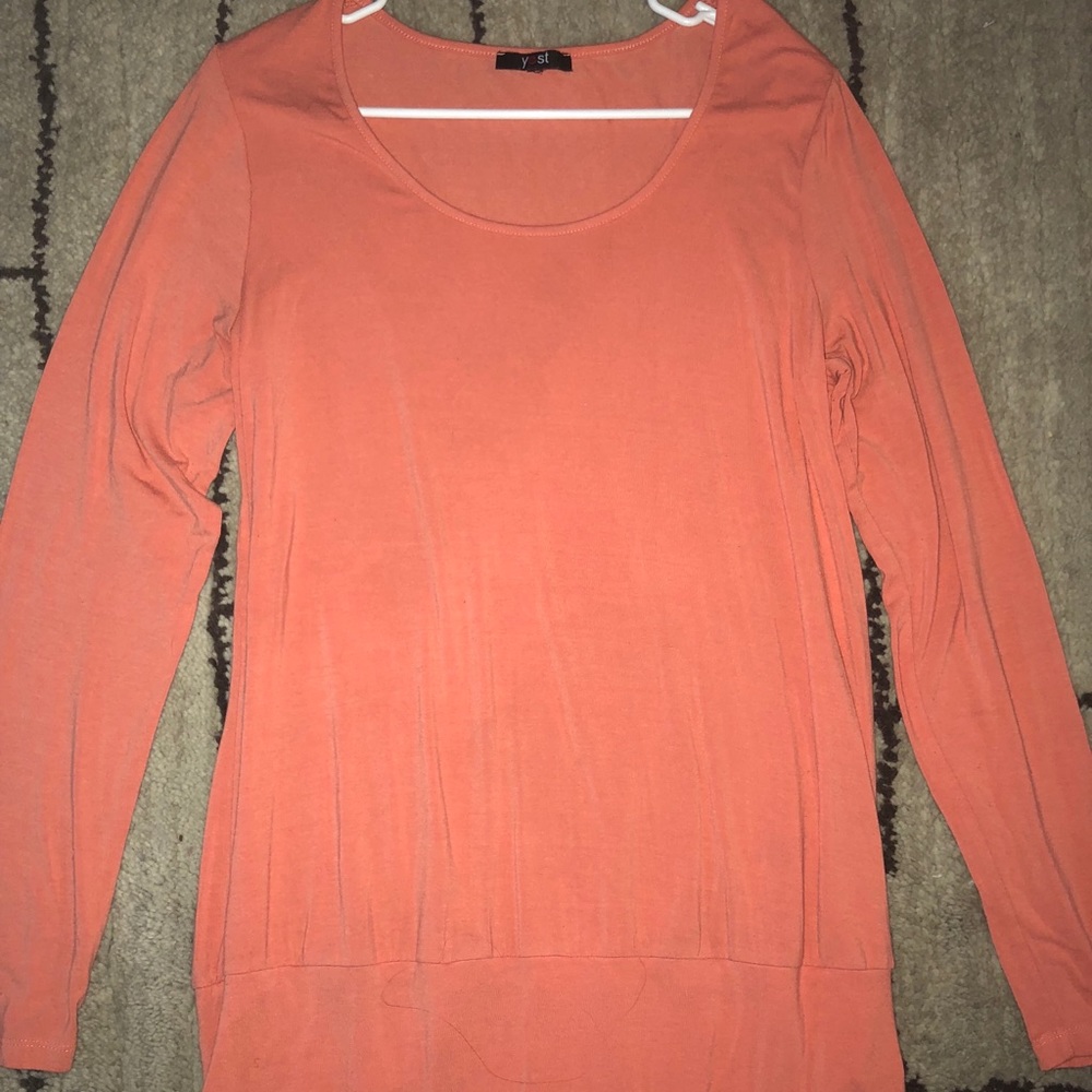 Peach colored tunic sz XL